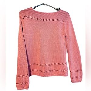 Pink Knit Women's Sweater